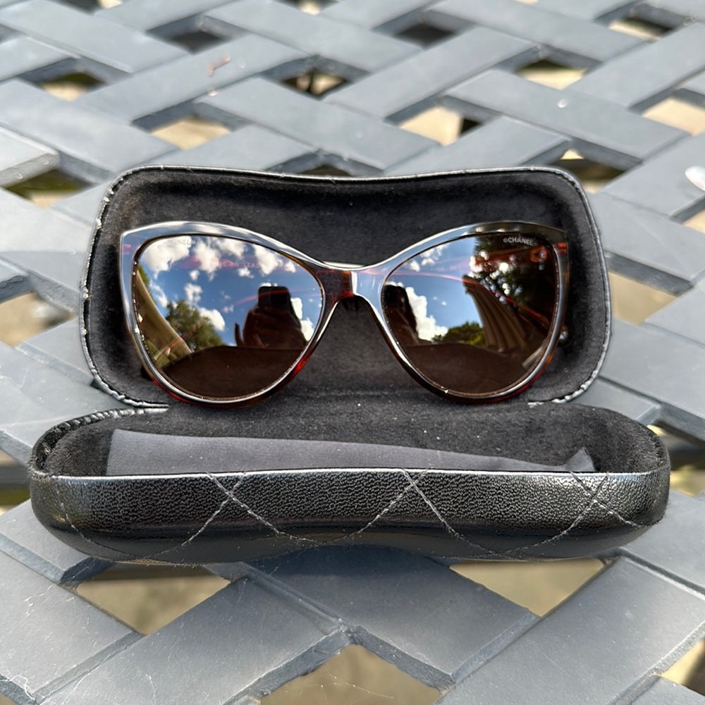 Chanel 5281-Q Sunglasses - Brown Tortise Shell